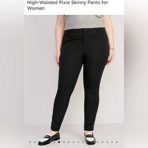 High-Waisted Pixie Skinny Pants for Women size 16 NWT
